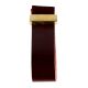 Cherry Faux Leather Pull Knob