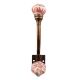 Pink Hexagon Small Ceramic Iron Hook