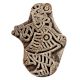 Set of 1 Piece New Wooden Printing Block