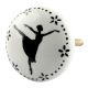 Girl Ceramic Flat Knobs