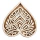 Set of 1 Piece New Wooden Printing Block