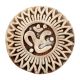 Set of 1 Piece New Wooden Printing Block