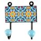 Sunflower Cewramic Tile Hook in Yellow