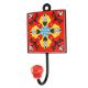 Yellow Ceramic Floral Tile Hook Online