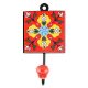 Yellow Ceramic Floral Tile Hook Online