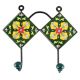 Yellow Flower Ceramic Tile Hook
