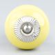 Solid Yellow Ceramic Knob