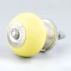 Solid Yellow Ceramic Knob
