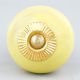 Solid Yellow Ceramic Knob