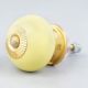 Solid Yellow Ceramic Knob