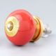 Solid Red Ceramic Knob