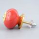 Solid Red Ceramic Knob