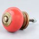 Solid Red Ceramic Knob