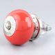 Solid Red Ceramic Knob