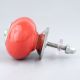 Solid Red Ceramic Knob