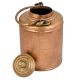 Brass Milk Pot Hammered Design Small Lid With Finial