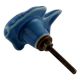 Blue Cute Fish Shape Ceramic Decor pull knobs
