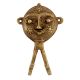 Round Tribal Face Twin Hook Wall Hanging