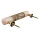 Baby Pink Resin And Wood Round Handles (6 Inch)