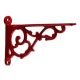 Red Small Shelves Brackets
