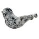 Antique White Small Bird Iron Cabinet Knob