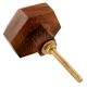 Hexagon Wooden Resin Cabinet knobs
