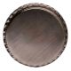 Round Brushed Silver Color Brass Cabinet Drawer Knob