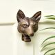 Antique Fox Face Iron Door Knockers
