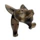 Antique Fox Face Iron Door Knockers