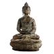 Meditating Brass Buddha Statue