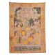 Pichwai Painting playing Holi With Gopies Srinathji Forms On Border