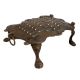 Brass Vegetable Grater  With Scalloped Edges And a Ring To Hang