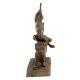 Brass Hindu Goddess Durga Statue On Lion