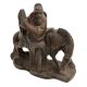 Brass Chinese Old Man Statue On A Horse