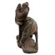 Brass Chinese Old Man Statue On A Horse