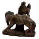 Brass Chinese Old Man Statue On A Horse