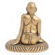 Brass Sitting Guru Statue