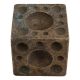 Modern Design Brass Cube Paperweight