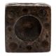 Old Brass Six Sided Dice Paper Weight