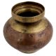Spiritual Ganga Jamuna Brass Copper Pot