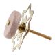 Baby Pink Pink Stone Flat Dresser Knob