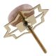 Baby Pink Pink Stone Flat Dresser Knob