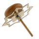 Brown Stone Flat Cabinet Knob