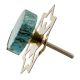 Green Texture Stone Brass Cabinet knob