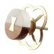 Stone And Wooden Flat Cabinet Knobs