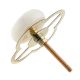 White Stone Flat Drawer Knob Online