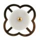 White Stone Flat Drawer Knob Online