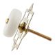 White Stone Flat Drawer Knob Online