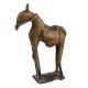 Handmade Brass Standing Statue Folk Art DÃ©cor