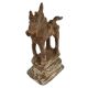 Old Used Standing Horse statue On A  Raised Platform